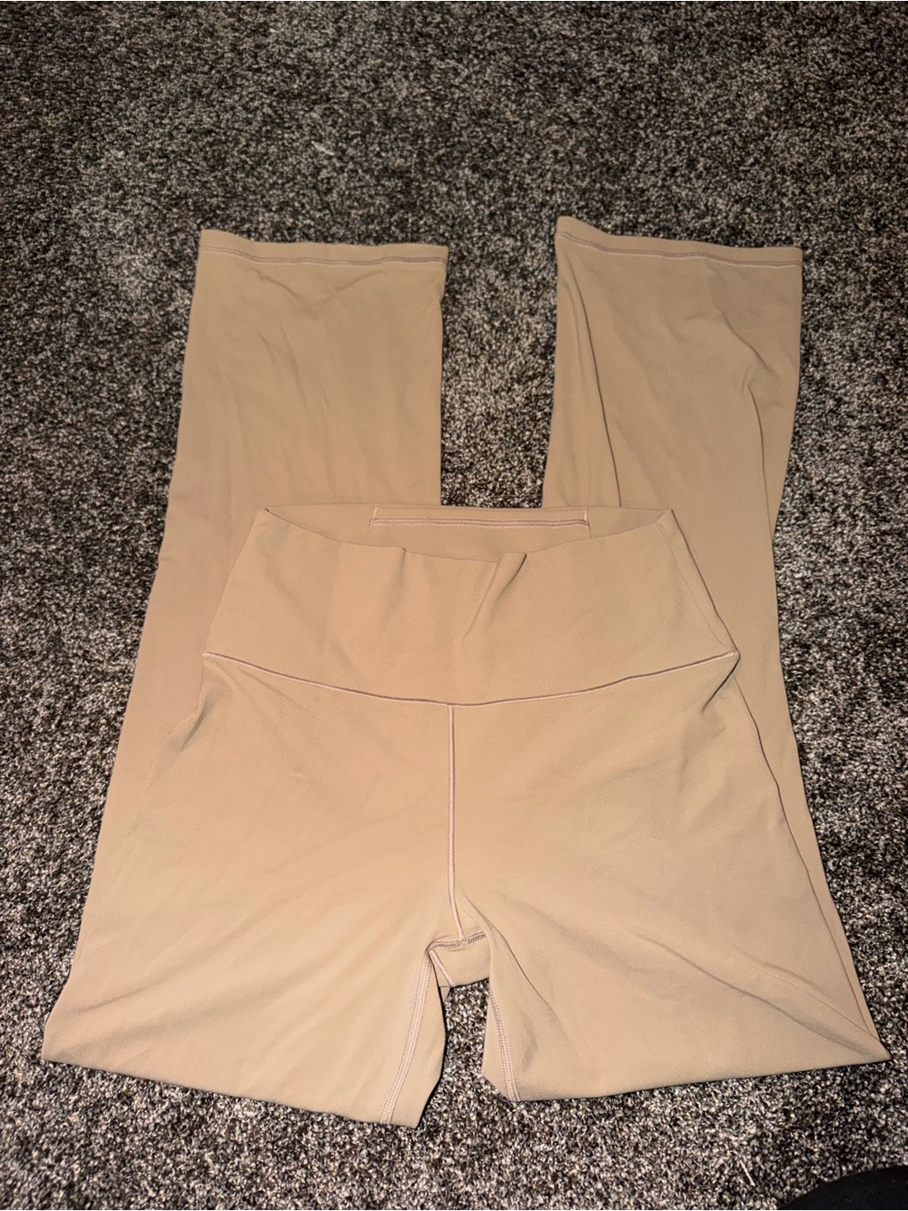 Old navy gym activewear High-Waist Nude Wide-Leg Pants yoga